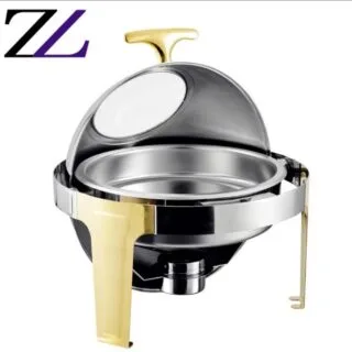 Marmite chauffante poigné Or