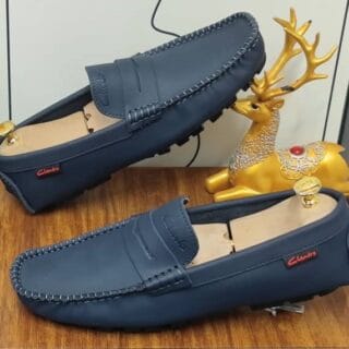 Mocassin Clarks Bleue N Fr